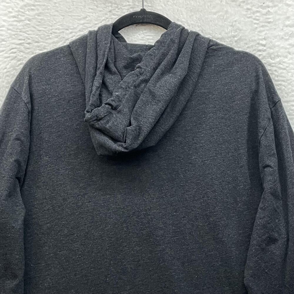 Polo Ralph Lauren Hoodie Mens 2XL Gray Jersey Lightweight Pullover Pony Logo - Picture 5 of 11
